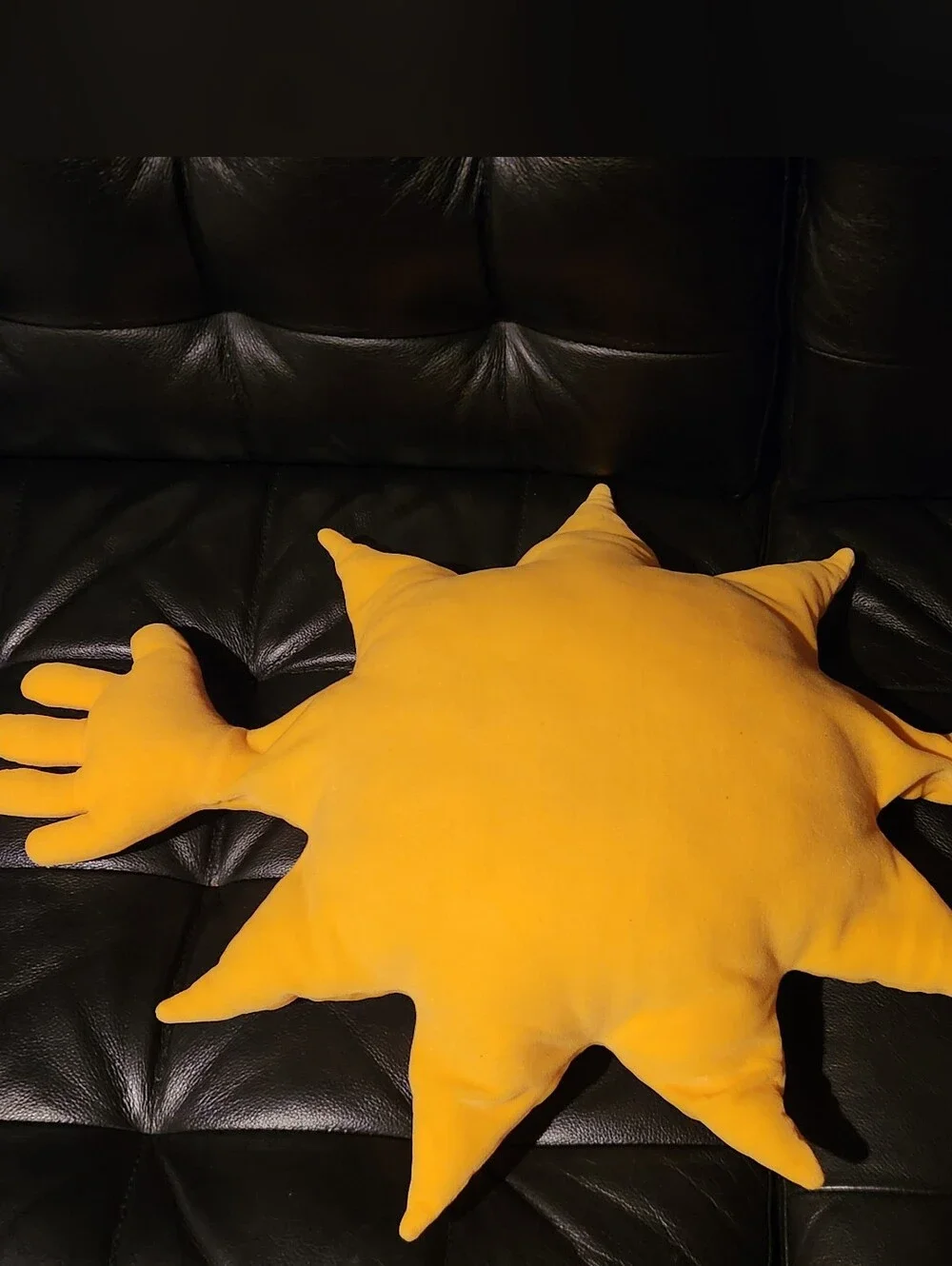 Ikea FAMNIG STJARNA Bright SUN Plush Cushion 75cm x 50cm